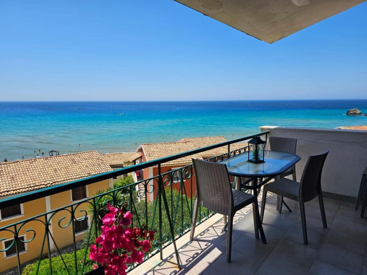 Corfu Glyfada Beach Apartments Glifada Esterno foto