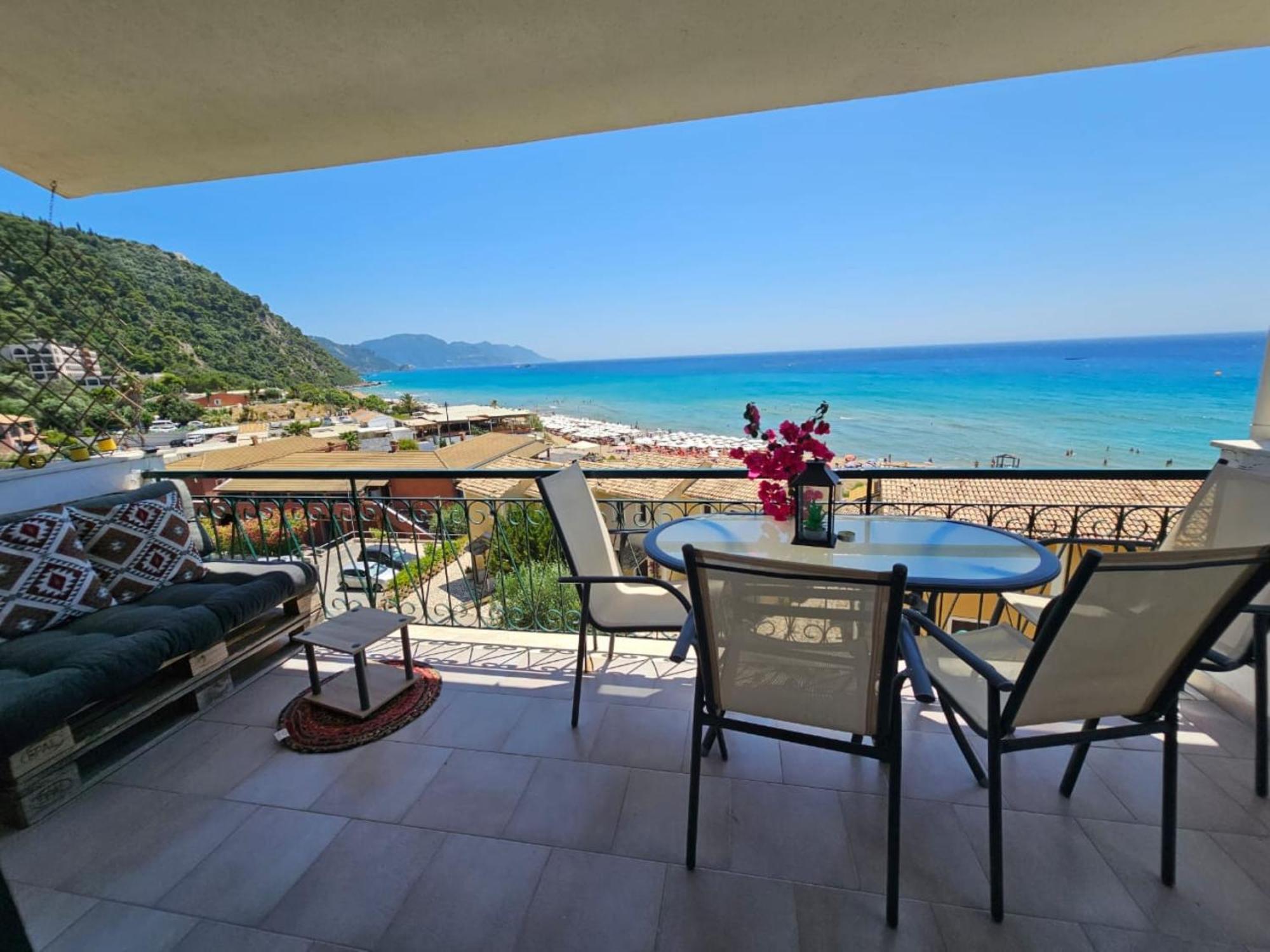 Corfu Glyfada Beach Apartments Glifada Esterno foto